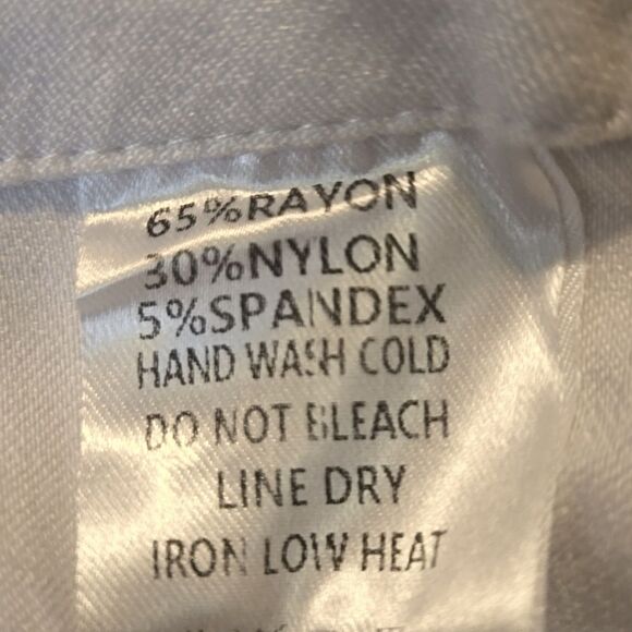 Sailor Wide-Leg Cropped White Pants Size XSMALL - Picture 6 of 6